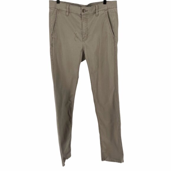 Cheap Monday men's muted green slack chino slim fit cotton pants 30 MSRP 90 - Picture 3 of 12